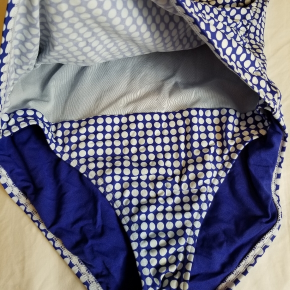 Tommy Bahama One Piece Checkered Print Swimsuit - Picture 4 of 8